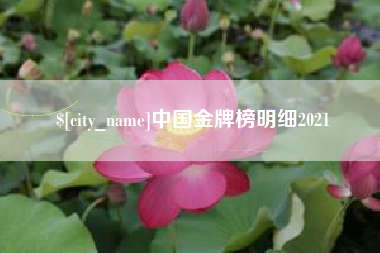 汕头中国金牌榜明细2021