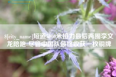 汕头短道5000米接力最后两圈李文龙陪跑-尽管中国队最终收获一枚铜牌