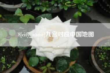 汕头九宫对应中国地图