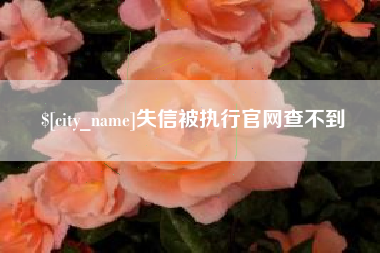 汕头失信被执行官网查不到