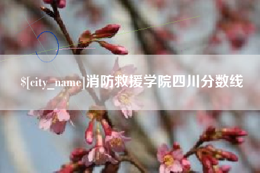 汕头消防救援学院四川分数线