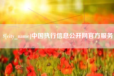 汕头中国执行信息公开网官方服务