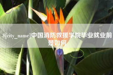 汕头中国消防救援学院毕业就业前景如何