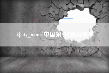 汕头中国第9枚金牌名单