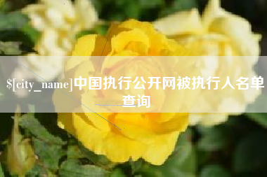 汕头中国执行公开网被执行人名单查询