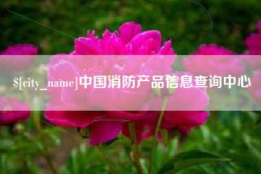 汕头中国消防产品信息查询中心