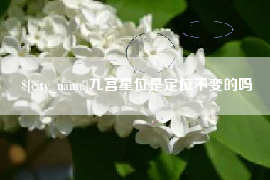 汕头九宫星位是定位不变的吗