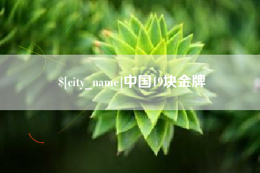 汕头中国19块金牌