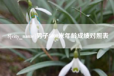 汕头男子5000米年龄成绩对照表
