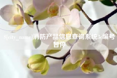 汕头消防产品信息查询系统3c编号暂停