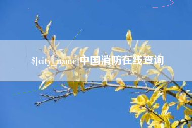 汕头中国消防在线查询