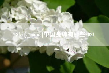 汕头中国金牌有哪些2021